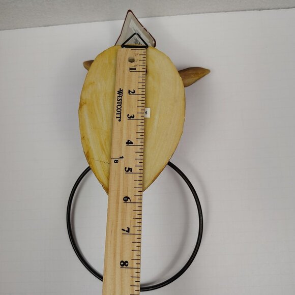 Red Shed Doe Deer Towel Ring Holder Rustic Hunting Cabin - Picture 11 of 12